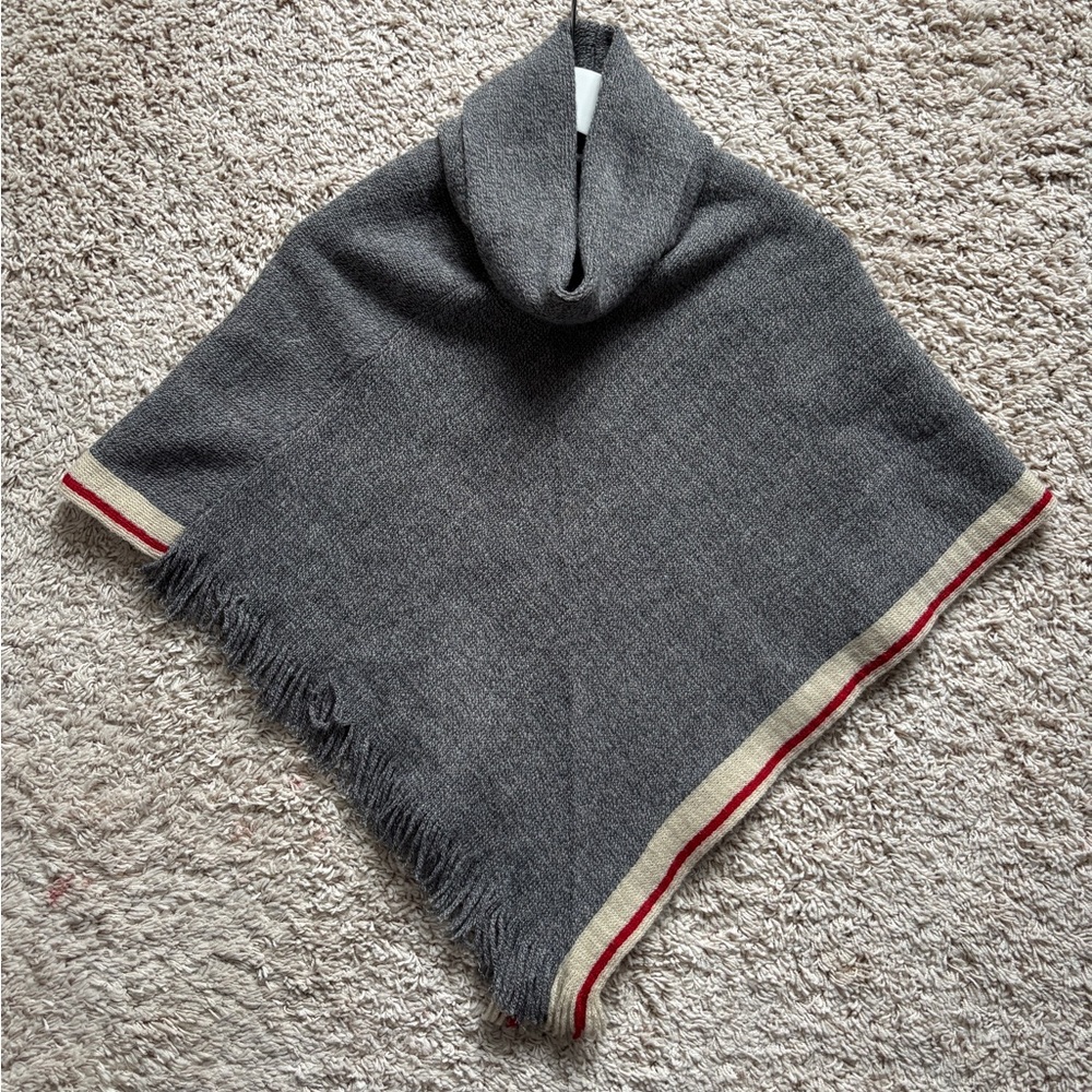 Roots Cabin Collection Girls’ Poncho. One Size.